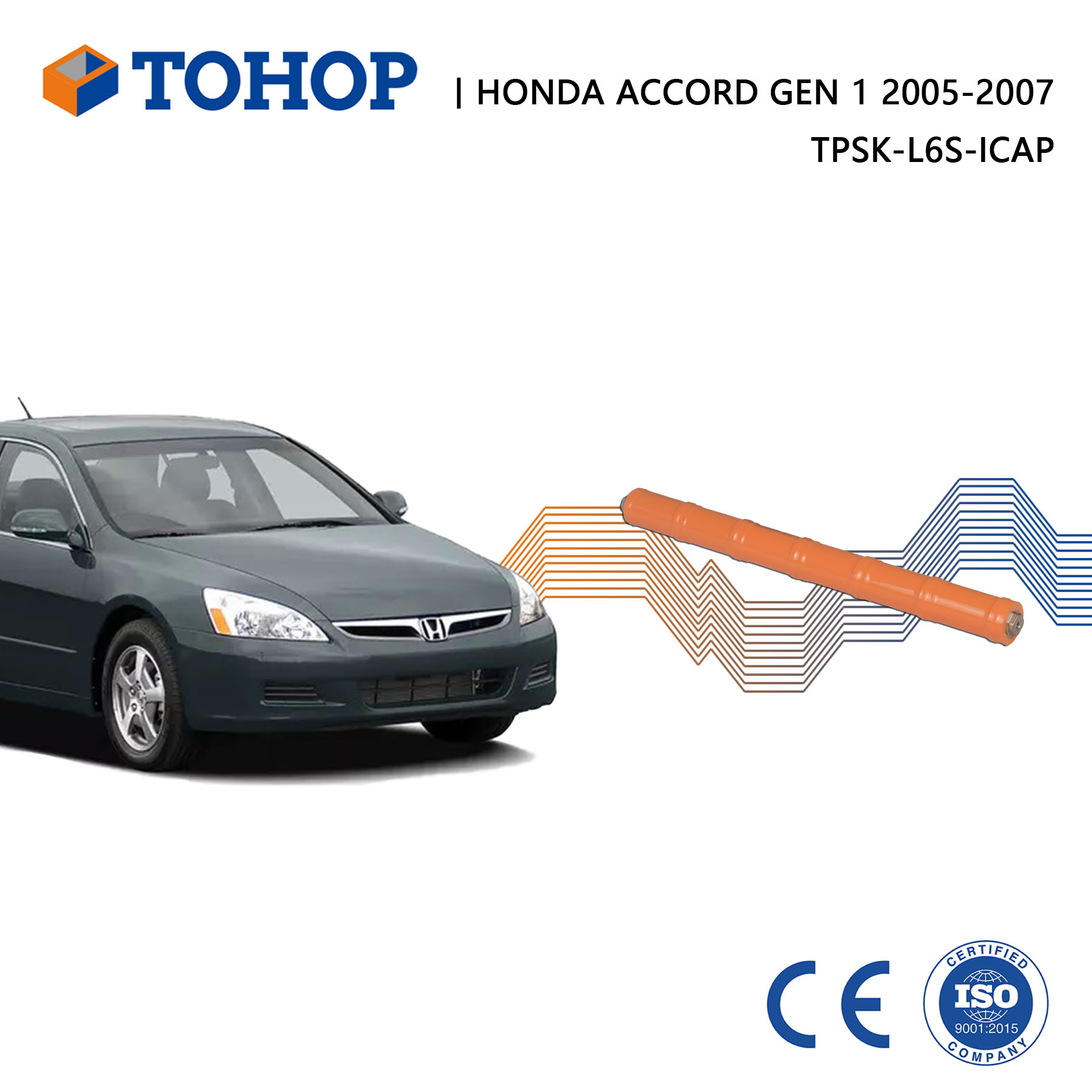 Cella batteria ibrida personalizzata di ricambio Accord Gen.1 2006 per Honda